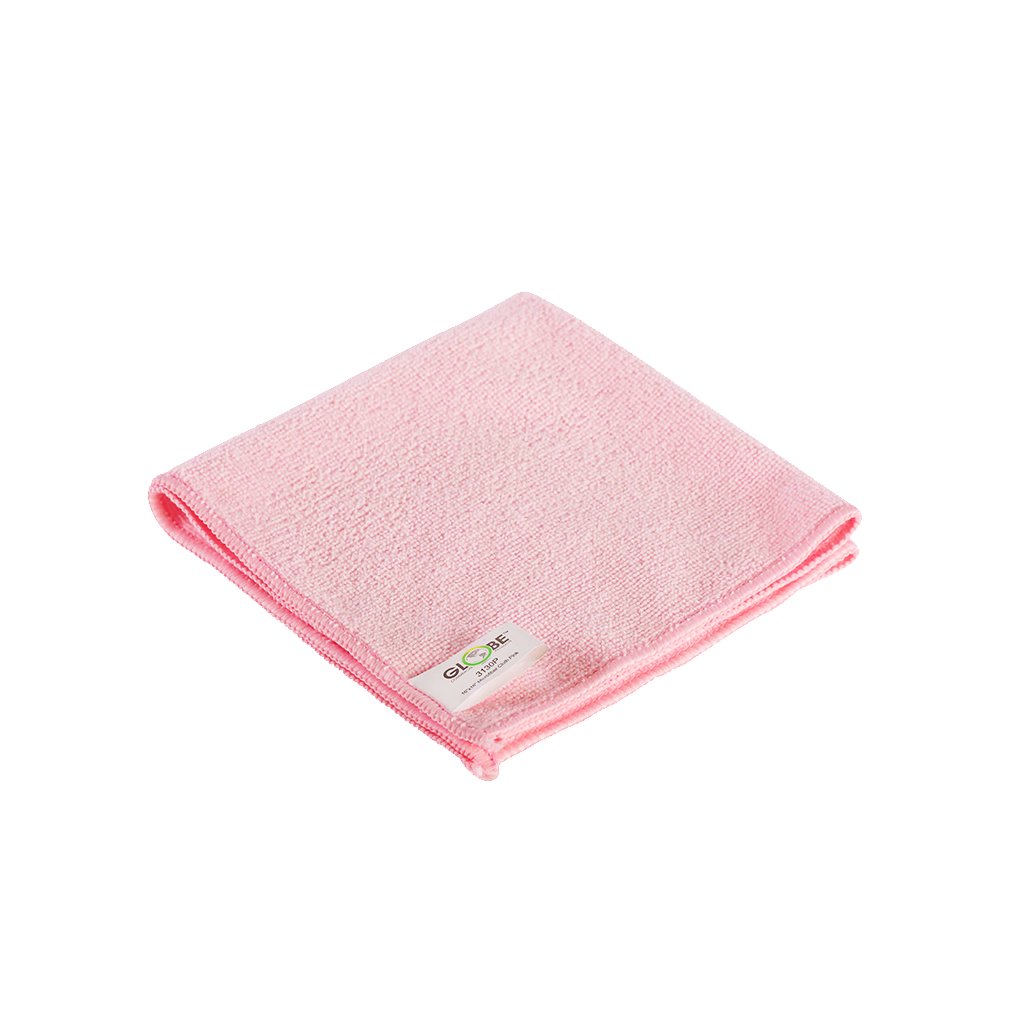 14"x14" Microfiber Cloth 240GSM Pink 1