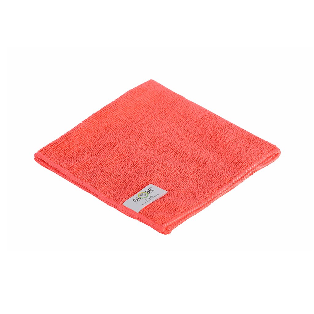 14"x14" Microfiber Cloth 240GSM Red 1
