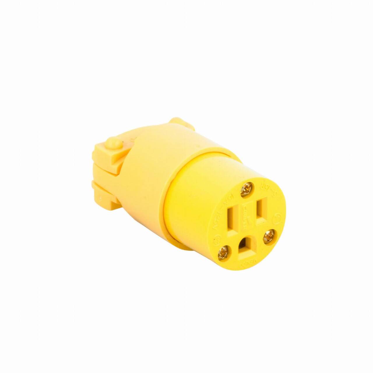 Plug - Female 3 Wire - Yellow (Eagle) 1