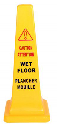 Large Safety Cone English/French - 36"H 1