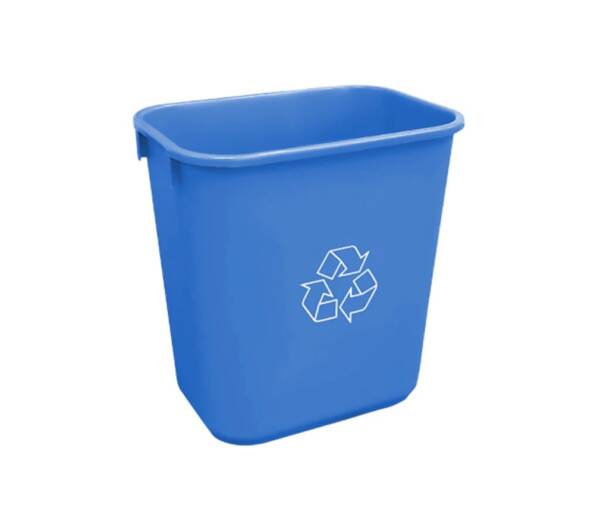 Soft Wastebasket 26L Blue Recycling 1