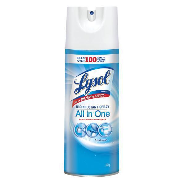 Lysol Disinfectant Spray - Crisp Linen (350g) 1