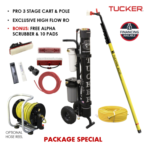 #3 - Tucket Pro-Cart 4 Stage Package 50' c/w Hose Reel 1