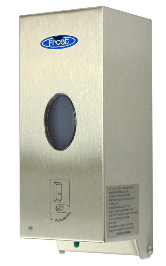 Dispenser Soap - Touchless Bulk Fill - Stainless Steel (Frost) 1