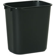Garbage Can - 28qt - Regular - Black (RM) 1