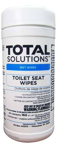 Wipes - Toilet Seat 160/tube 1