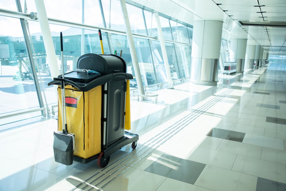 Janitorial Cleaning Cart