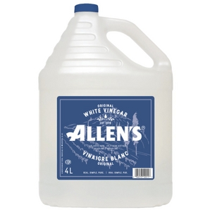 Allens White Vinegar 5% 4L 1