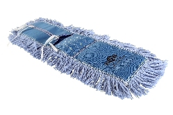 Pro-Stat® Dust mop head 60" x 5" Blue Tie-On 1
