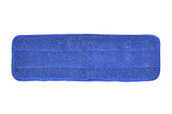 Mop Flat - 18" Microfiber Wet - Blue (Eurow) 1