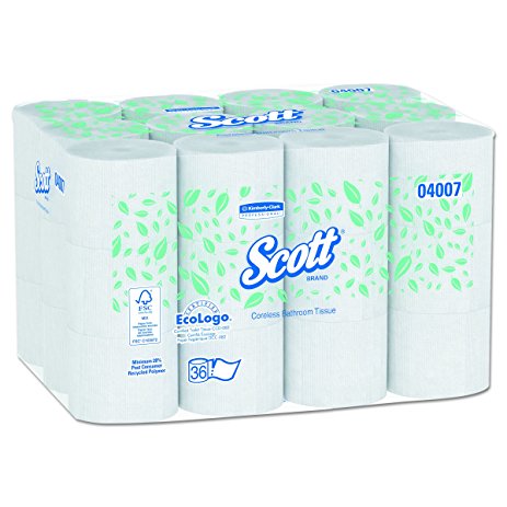 Tissue - 2 Ply Control 1000 sheets x 36 rolls (Scott) [P49] 1