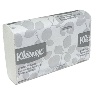 Towel - White Slimfold 2160/cs (KC) 1