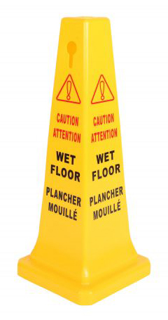 Small Safety Cone English/French - 26"H 1