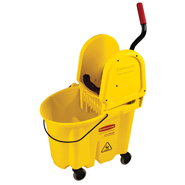 Mop Bucket - 35qt DP Combo -Yellow 1