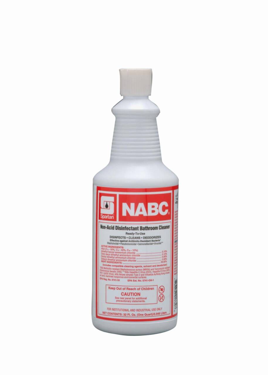 NABC Non-Acid Disinfectant Restroom Cleaner 946ml [C46] 1