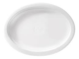 Plate - 9" Rround White - 500/CS 1
