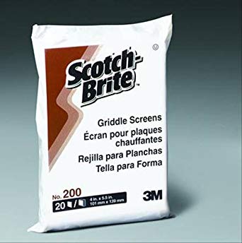 3M Griddle Screen 4"x5.25", Cold 20/pk 1