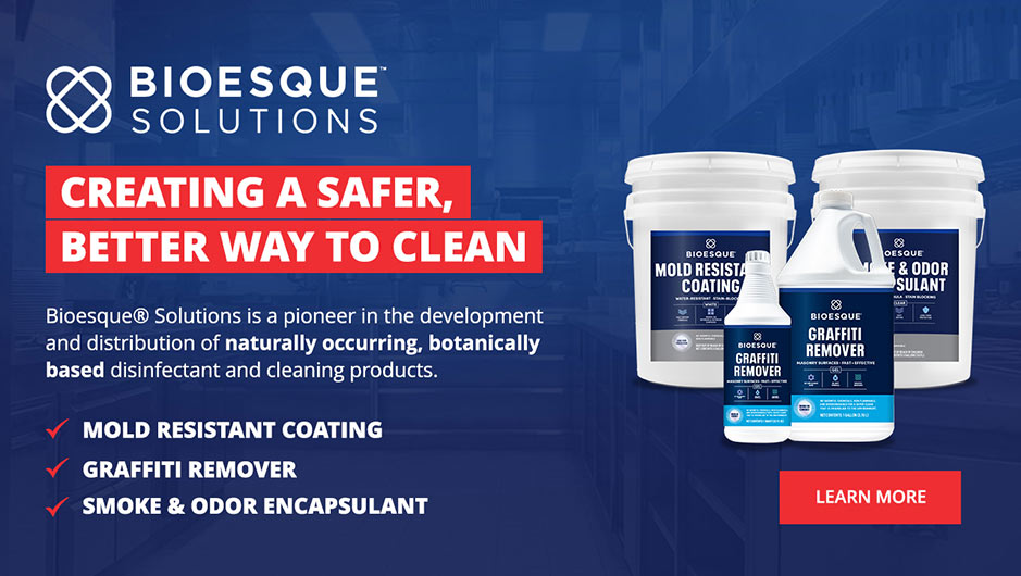 Bioesque Solutions Graffiti Remover and mold resistant coating