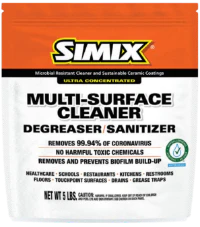 Simix Multi Surface Cleaner 4 x 5lb 1