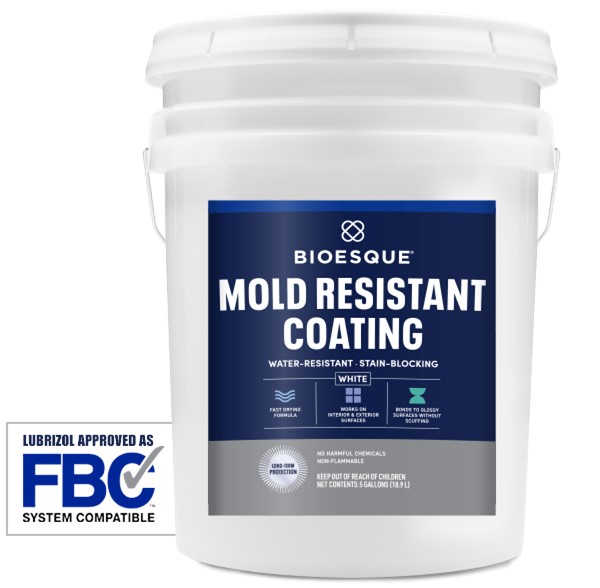 Bioesque Mold Resistent Coating WHITE 5 Gallon 1
