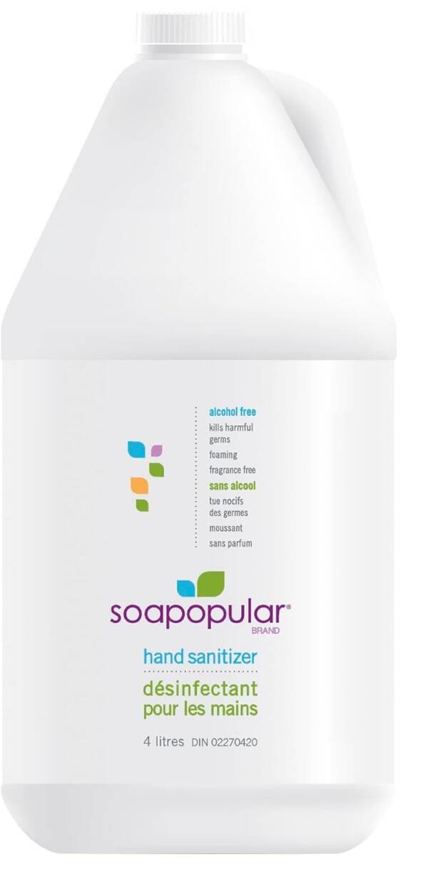 Hand Sanitizer - Soapopular Foam Alcohol Free 1