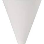 Cup – 4oz Rolled Rim White Cone 5000/CS