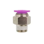 PWP Pushlock – Straight 1/2 Pushlock x 3/8 NPT Male