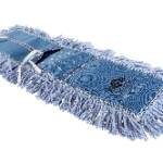 Pro-Stat® Dust mop head 36″ x 5″ Blue Tie-On