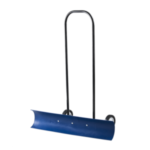 The Snowcaster 36-inch Bi-Directional Wheeled Snow Shovel Pusher and Barn Shovel