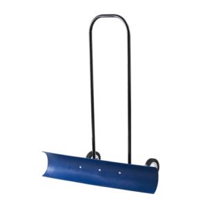 The Snowcaster 36-inch Bi-Directional Wheeled Snow Shovel Pusher and Barn Shovel